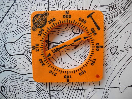 Geology Protractor - 360 degree